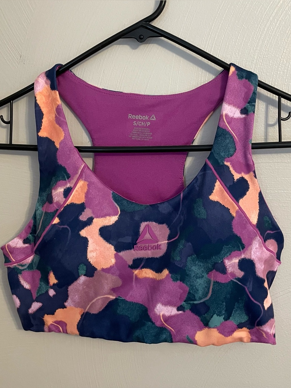 Reebok Sports Bra Size Small